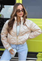 Scurtă pikowana Geacă Mirella negru