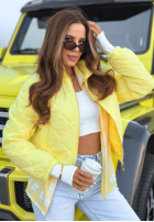 Scurtă pikowana Geacă Mirella negru