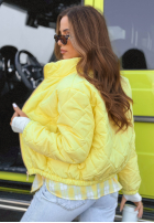 Scurtă pikowana Geacă Mirella negru