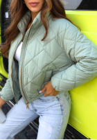 Scurtă pikowana Geacă Mirella negru