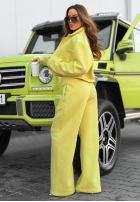 Compleu de trening Hanorac, Pantaloni i Top  3in1 Almost There camel