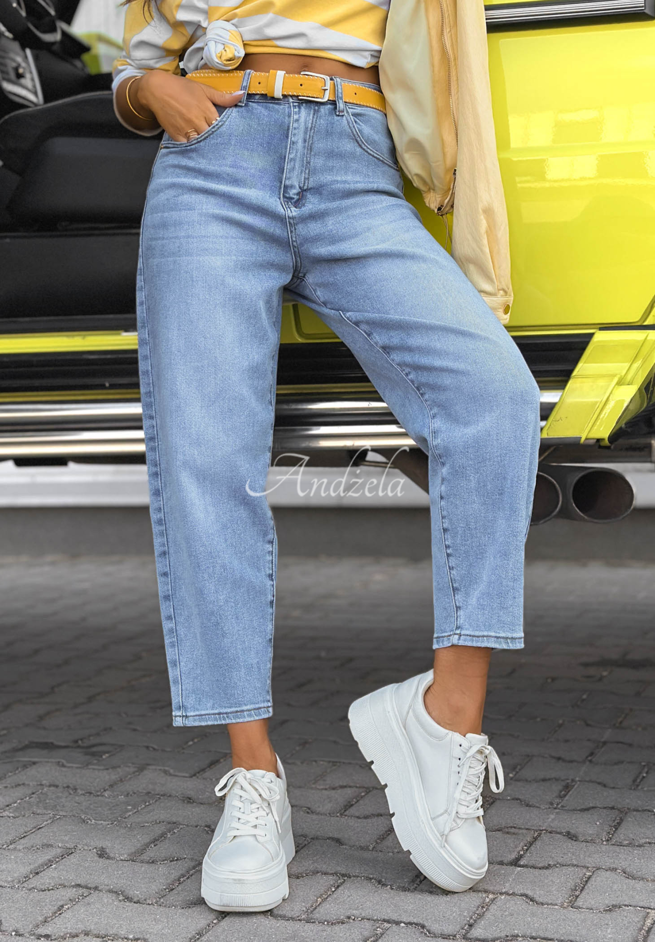 Blugi mom fit Tabitha