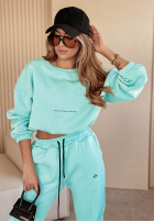 Compleu de trening Queen albastru azuriu