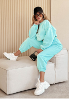 Compleu de trening Queen albastru azuriu