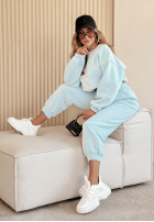 Compleu de trening Queen albastru azuriu