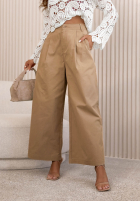 Pantaloni din bumbac wide leg Salena