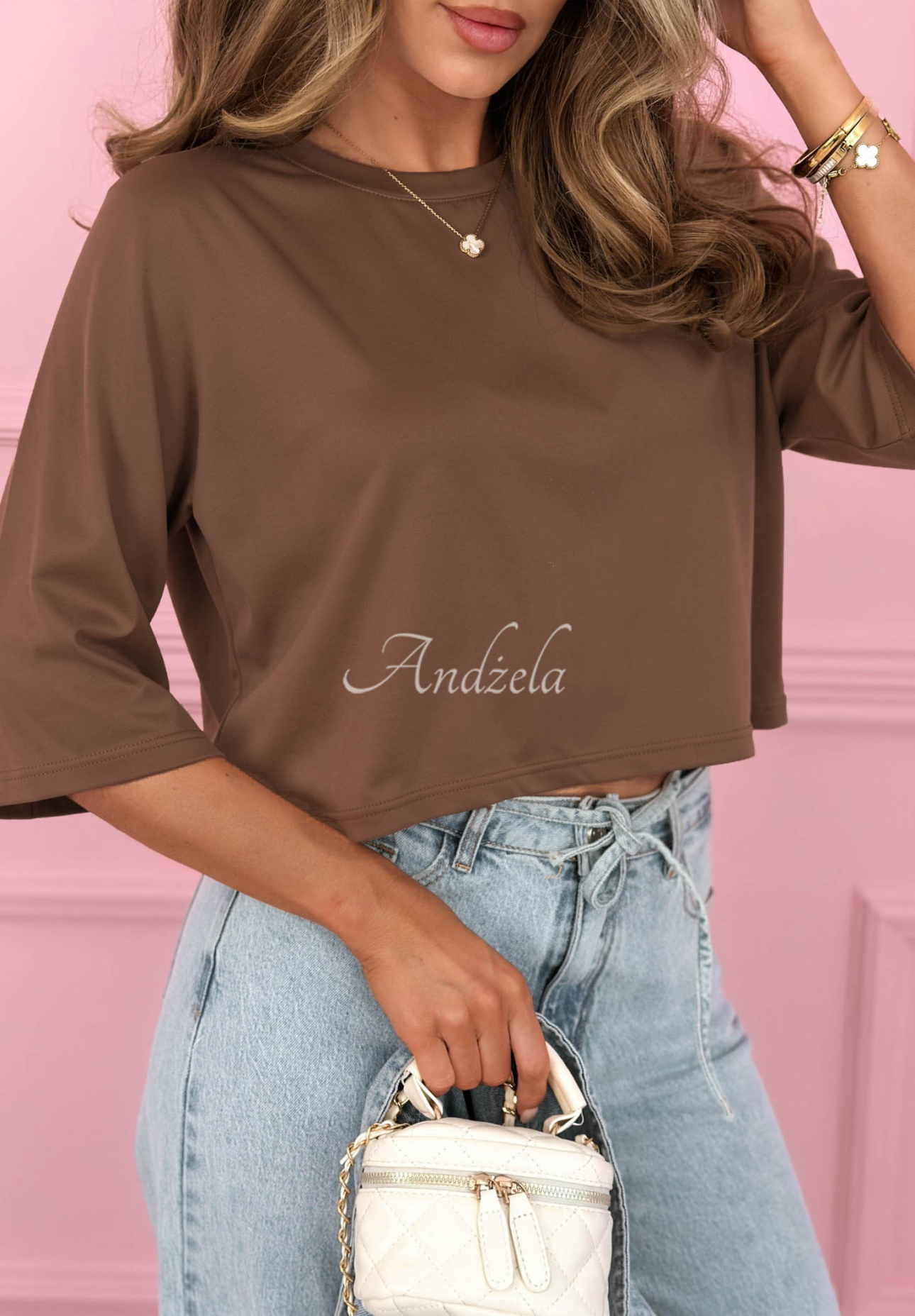 Tricou scurt din bumbac Springtime Babe