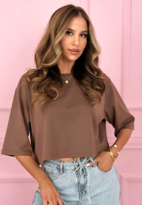 Tricou scurt din bumbac Springtime Babe