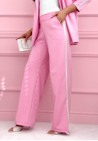 Dresowy garnitur damski z lampasami Self Respect ciocolatiu