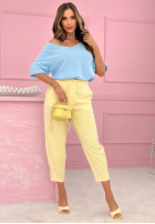 Ușor Pulover z dekoltem Summer Daydream ecru