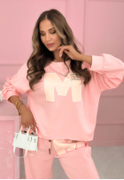 Hanorac din viscoză cu aplicație Mastermind