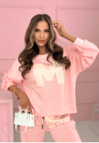 Hanorac din viscoză cu aplicație Mastermind