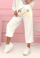 Pantaloni dresowe Mastermind roz pudră