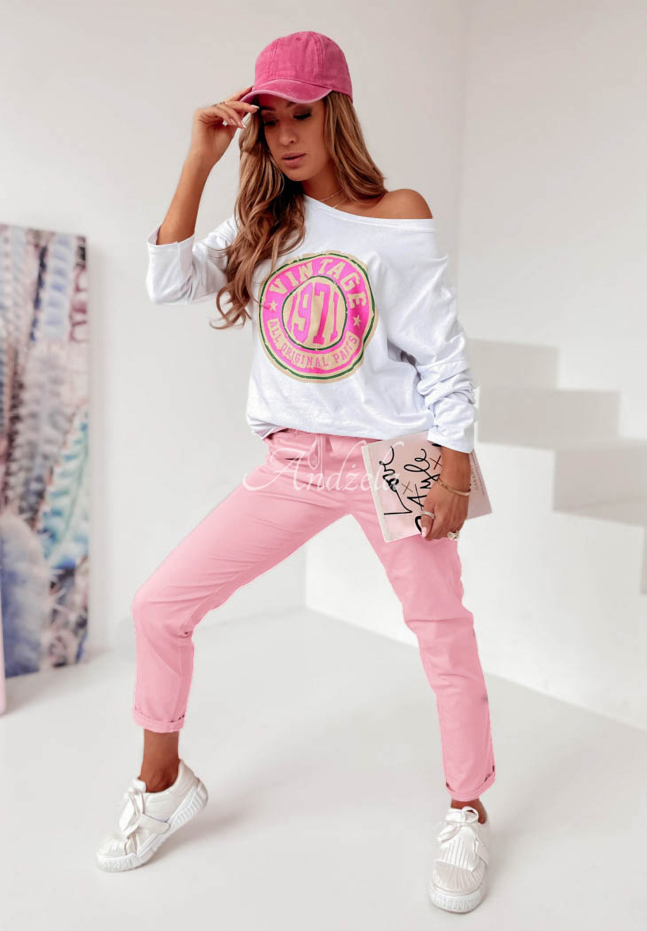 Pantaloni din material textil Wind