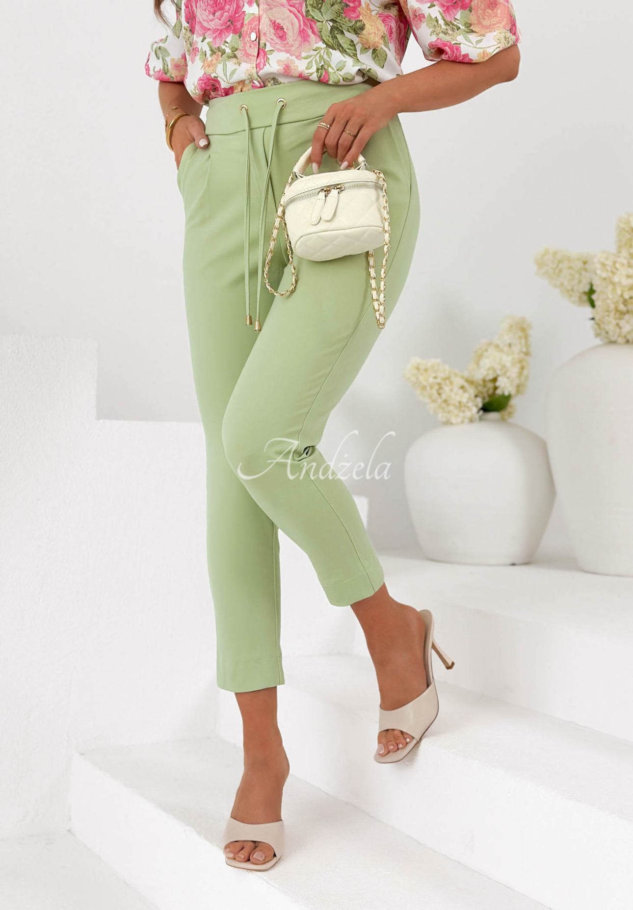 Wiskozowe Pantaloni New Mood