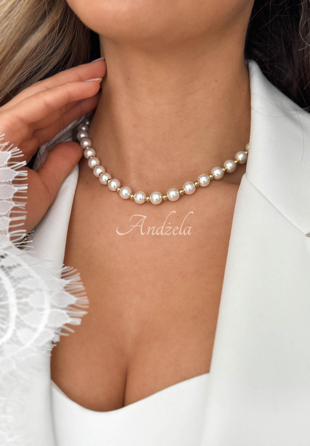 Colier cu perle Pearl Harmony