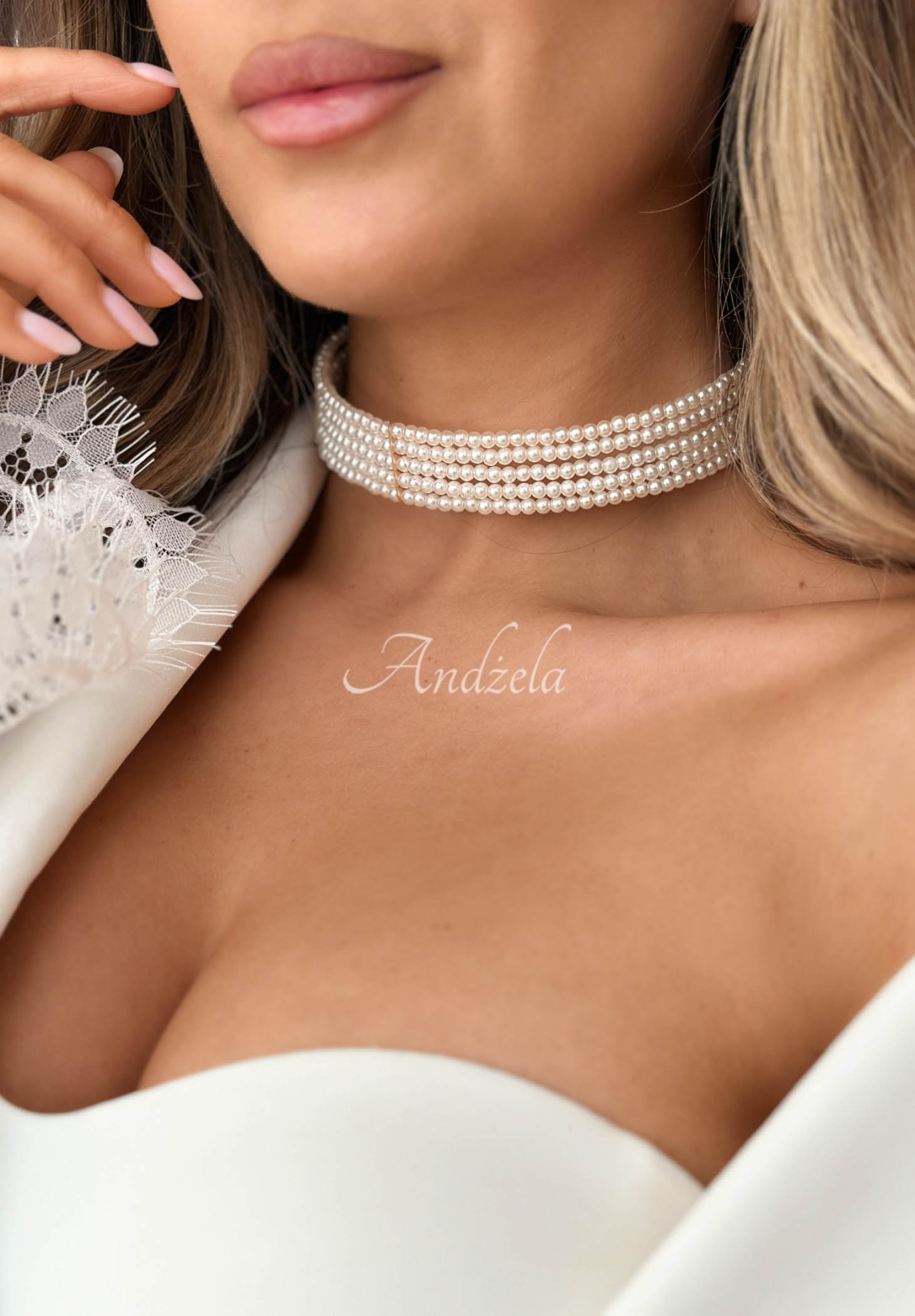 Colier cu perle Elegant Pearl