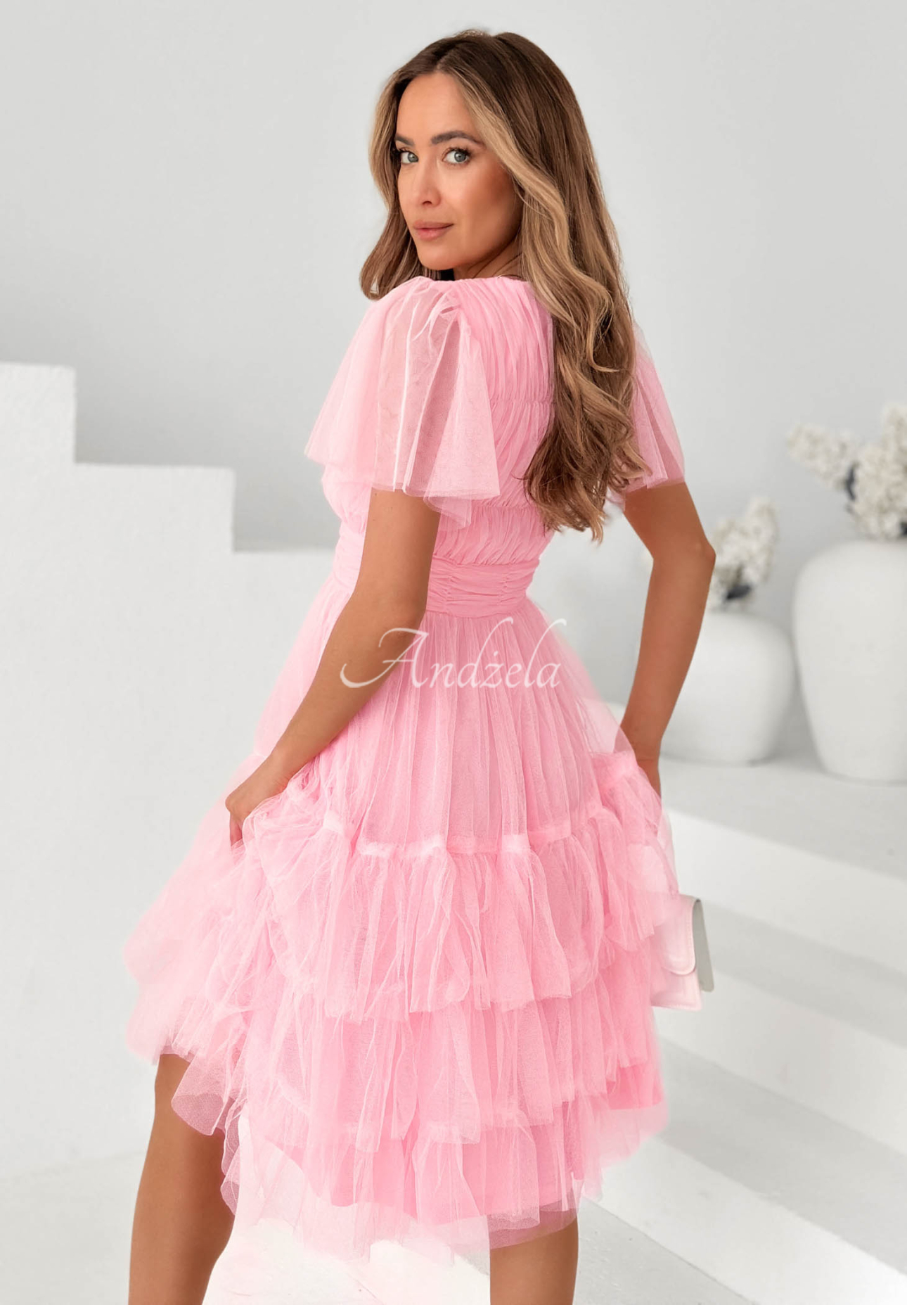Rochie din tul cu volănașe Pretty Princess