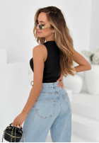 Top    z paskiem Don’t Be Late ecru