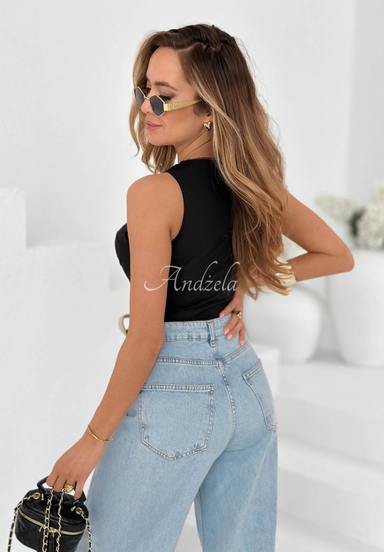 Top         cu choker Don’t Be Late