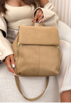 Zamszowy Rucsac Celine mokka