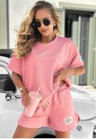 Compleu Tricou i krótkie spodenki Sporty Summer ecru