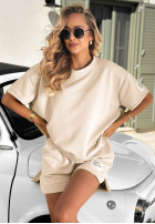 Compleu Tricou i krótkie spodenki Sporty Summer ecru