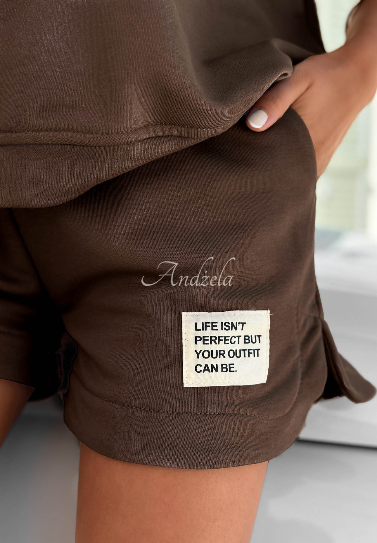 Set din bumbac tricou și pantaloni scurți Sporty Summer