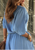 Cămașă z kieszonką Italian Sky albastră