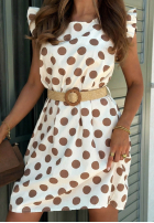 Rochie mini w Buline Russo ecru