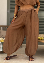 Compleu Top  i Pantaloni Pretty Jasmine galbene