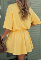 Compleu de trening Tricou i krótkie spodenki Willy galbene