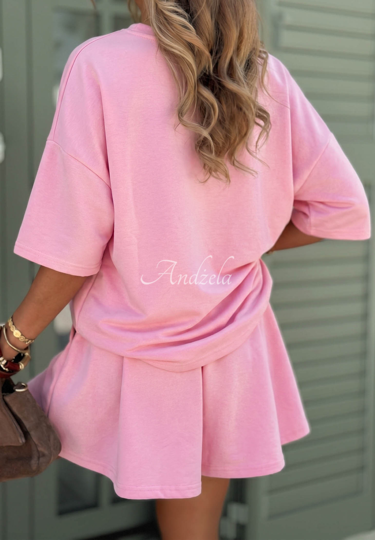 Set de trening din viscoză tricou și pantaloni scurți Willy