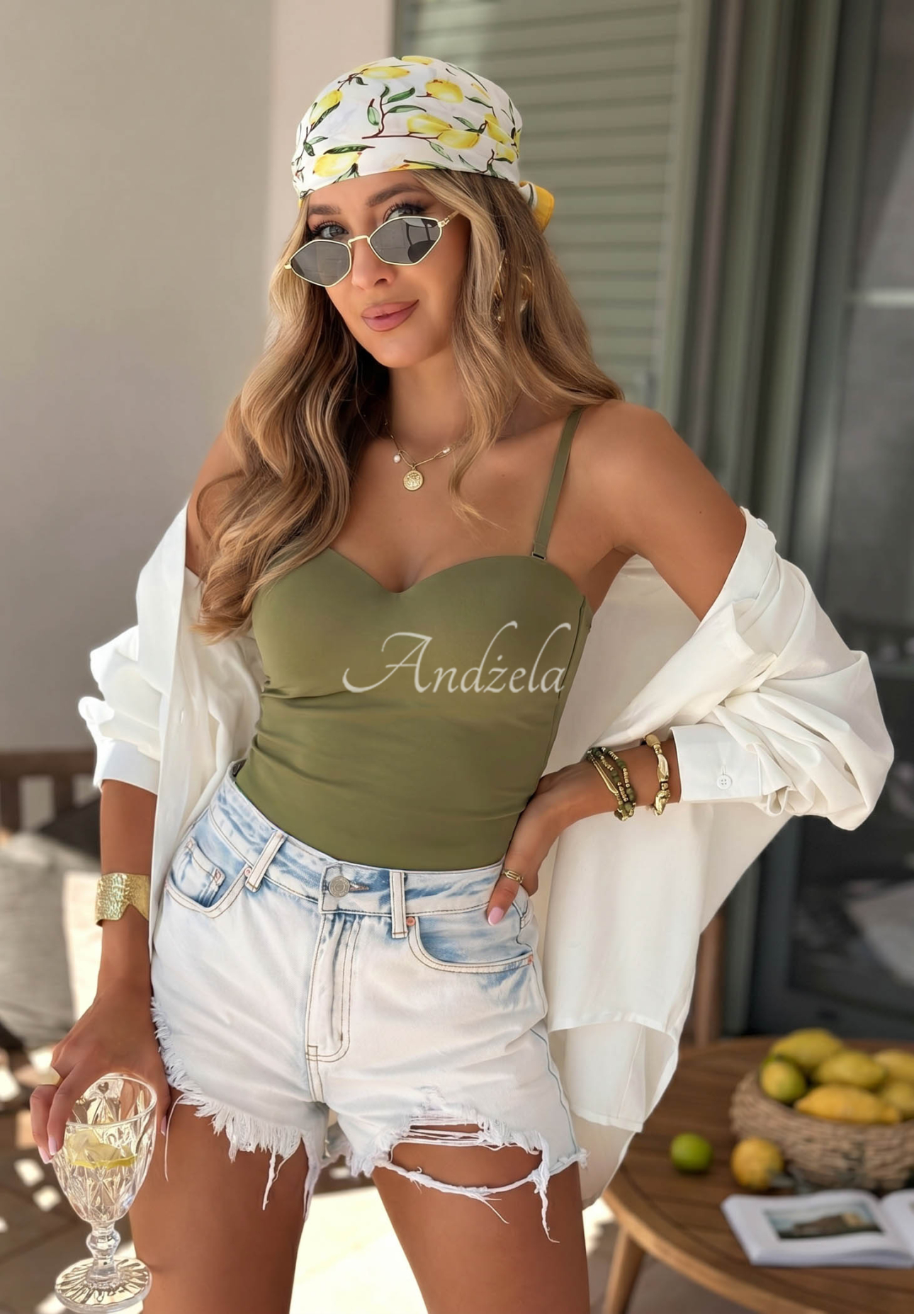 Top                                 scurt cu bretele Basic Feelings