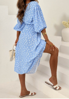 Rochie midi w Buline Guava albă