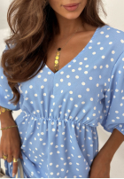 Rochie midi w Buline Guava albă