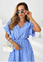 Wiązana Rochie w Buline Take A Chance albastră