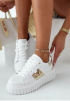 Adidași Sunny Walks biało-aurie