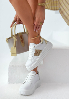 Adidași Sunny Walks biało-aurie