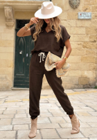 Compleu Bluză i Pantaloni Sandy Touch bej