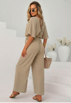 Rochie maxi cu model tip panteră Wild Jungle bej