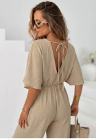 Rochie maxi cu model tip panteră Wild Jungle bej