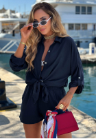 Compleu Cămașă i krótkie spodenki Summer Essence bej