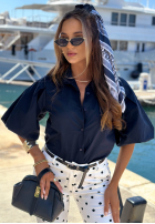 Cămașă z bufkami Lagoon Dream bluemarin