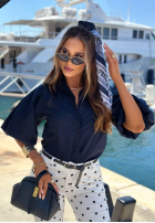 Cămașă z bufkami Lagoon Dream bluemarin