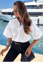 Bawełniane spodnie Pantaloni de tip țigaretă Sunny Bari negre