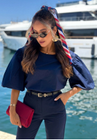 Pantaloni țigaretă din bumbac Sunny Bari