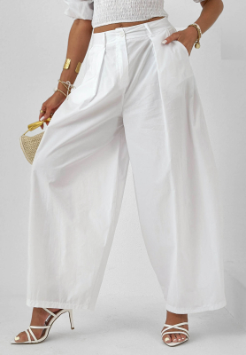 Pantaloni balloon din bumbac Solar Beauty