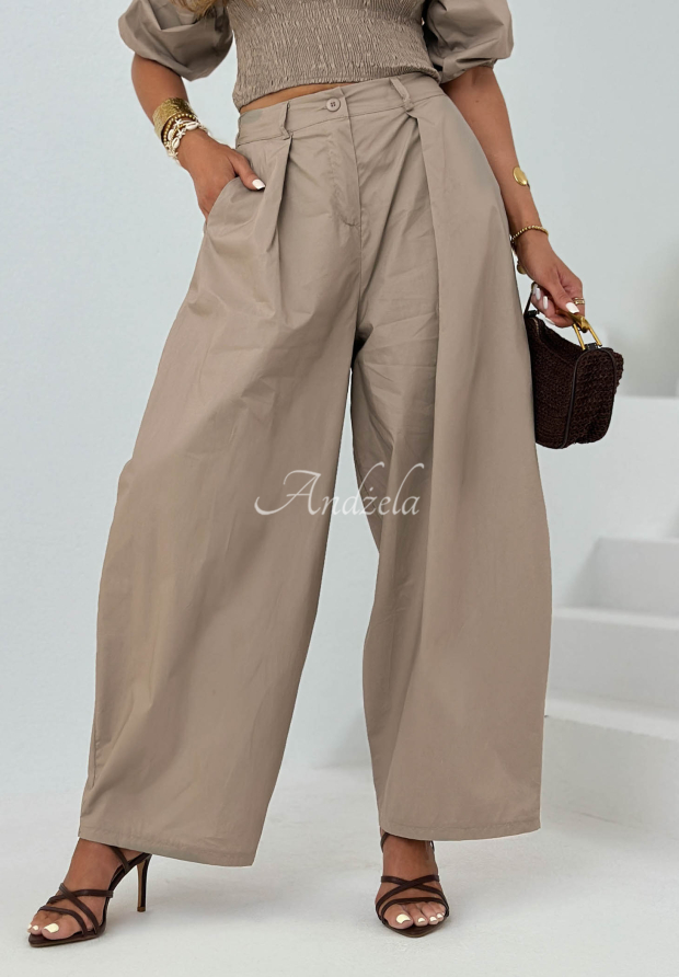 Pantaloni balloon din bumbac Solar Beauty