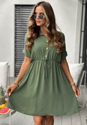 Rochie tip cămașă din viscoză The Holiday